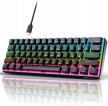 RK61 klawiatura gamingowa RGB, bezprzewodowa/Bluetooth mechaniczna 2799 (2)