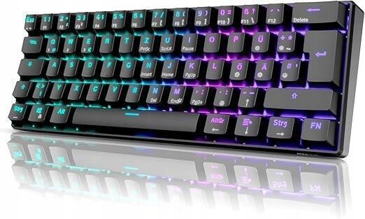 RK61 klawiatura gamingowa RGB, bezprzewodowa/Bluetooth mechaniczna 2799