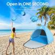 NAMIOT PLAŻOWY KEMPINGOWY 2-3 OSÓBY ochrona przed słońcem UPF 50+ 8749 (6)