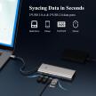 Stacja dokująca 12w1 hub USB C Dell/HP/MacBook 4K@144Hz 2×HDMI 4×USB 6728 (3)