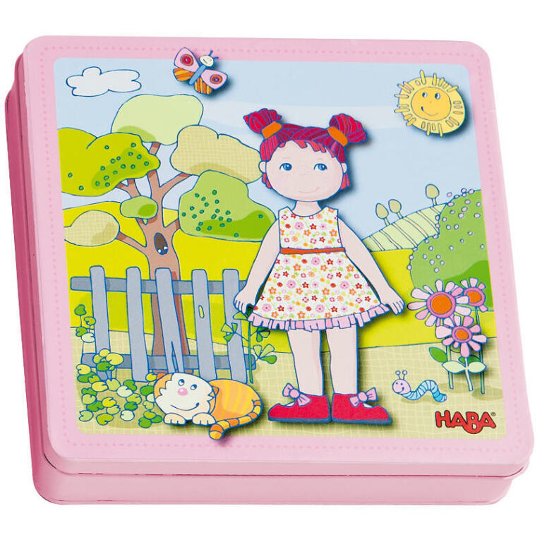 Układanka magnetyczna Haba Ubierz Lilli 3927 (10)
