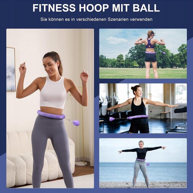Smart Hoop dla dorosłych i początkujących, do odchudzania 122 Cm 4681 (6)