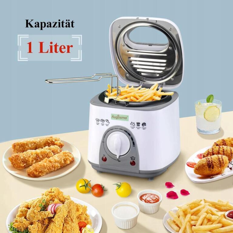 Mała 1 litrowa elektryczna Frytkownica olejowa 850-950 W 2343 (4)