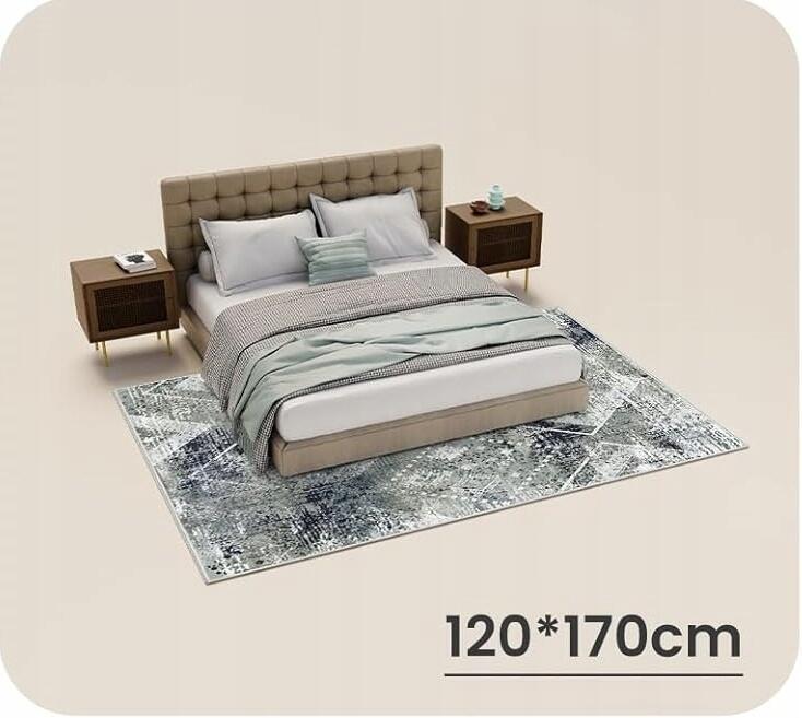 Puszysty NOWOCZESNY dywan do salonu sypialni gabinetu 120 x 170 cm 1881 (4)