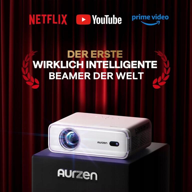 Aurzen Eazze D1 Inteligentny Projektor 4K FULL HD WIFI i Bluetooth 1276 (2)