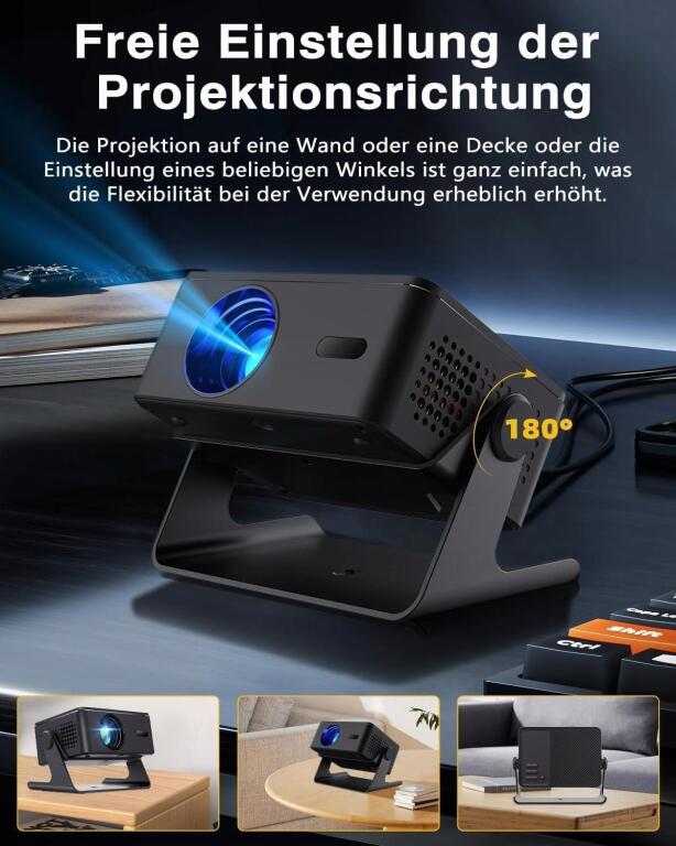 Inteligentny projektor KEPEAK mini, 4K, FULL HD 3773 (4)