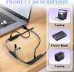 NZQXJXZ 300% okulary z lupą ze światłem, ładowane przez USB 7797 (4)