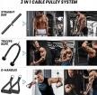 System bloczków do treningu w domu LAT PULL DOWN, 3w1 1382 (2)
