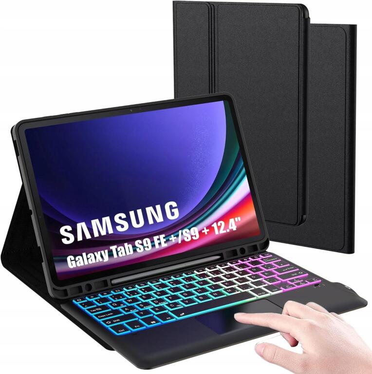 ETUI z klawiaturą ROOFEI Galaxy Tab S9 FE/S9 Plus 12,4 cala 5981 (1)