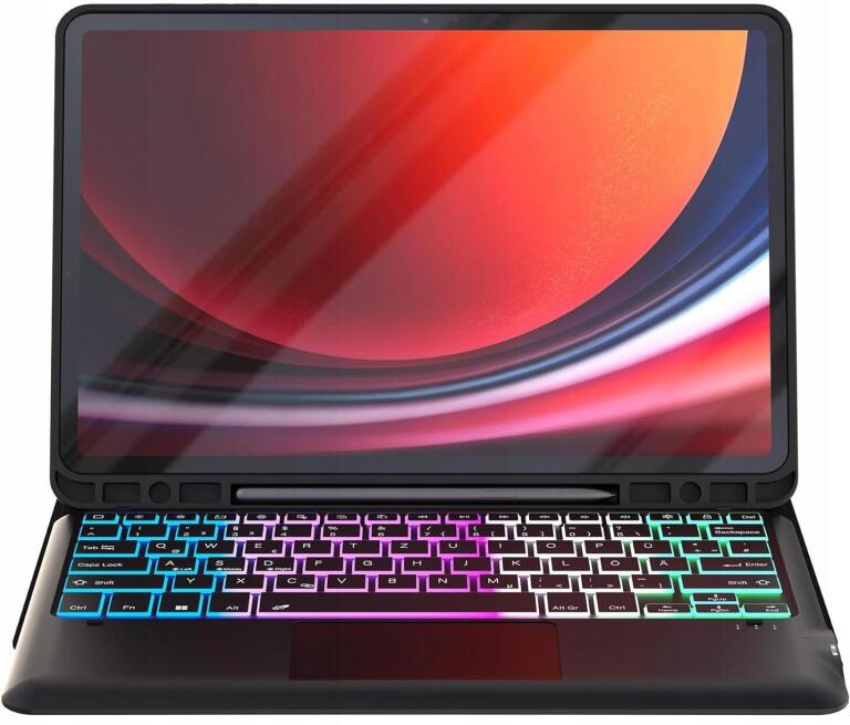 ETUI z klawiaturą ROOFEI Galaxy Tab S9 FE/S9 Plus 12,4 cala 5981 (3)