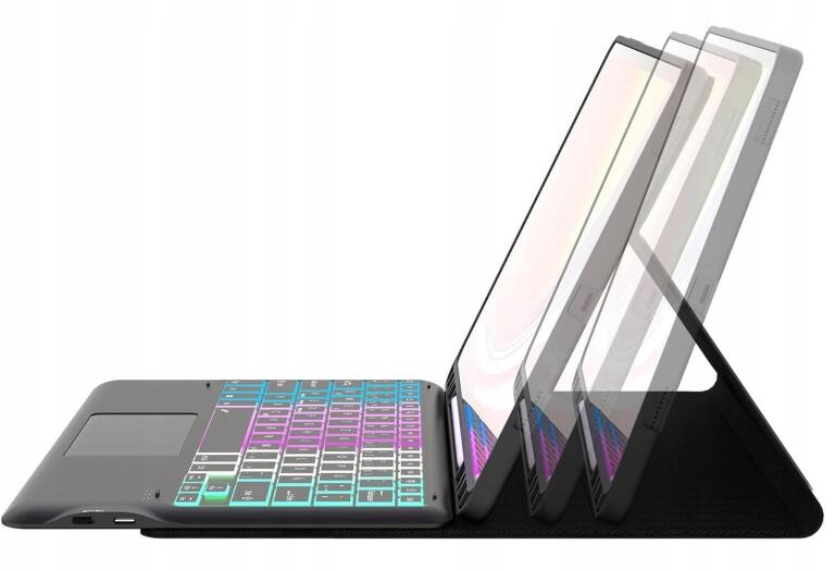 ETUI z klawiaturą ROOFEI Galaxy Tab S9 FE/S9 Plus 12,4 cala 5981 (5)