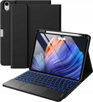 Etui z klawiaturą do iPada Air 11'' M4 M3 M2 (2026/2025/2024) CZARNE 0339