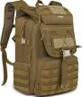 YOREPEK Army plecak męski, 50 l, plecak turystyczny, wojskowy, duży 7854 (1)