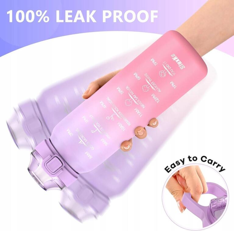 SLUXKE Izolowana próżniowo butelka 700 ml z 2 pokrywkami 7421 (3)