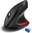 TECKNET Ergonomiczna Bezprzewodowa Mysz 4800DPI CZARNA 6647 (1)