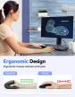 TECKNET Ergonomiczna Bezprzewodowa Mysz 4800DPI CZARNA 6647 (3)
