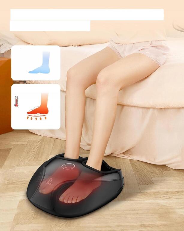 Comfier Shiatsu, masażer stóp z głębokim ugniataniem i ciepłem 9402 (2)