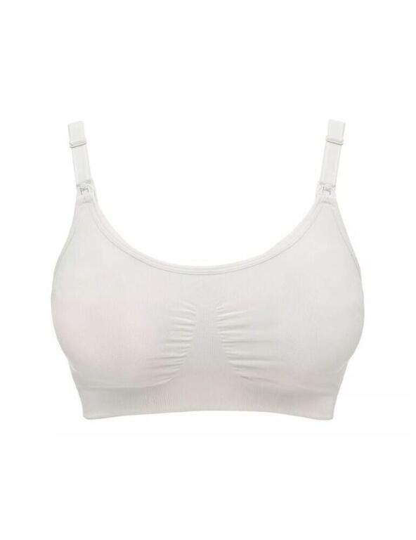 Biustonosz do karmienia bezszwowy Medela biały r. M 8406