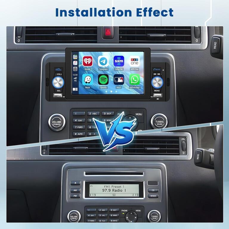 Carplay Android Car z 5-calowym ekranem dotykowym 8144 (2)