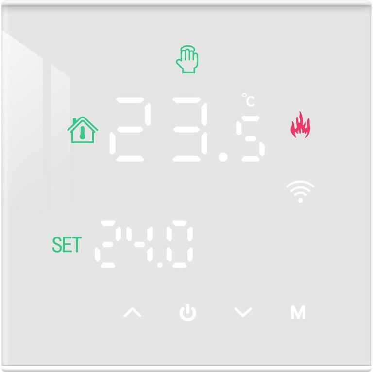 TERMOSTAT WIFI BEOK INTELIGENTNY TGW60W KOMPATYBILNY ALEXA GOOGLE HOME 9926 (2)