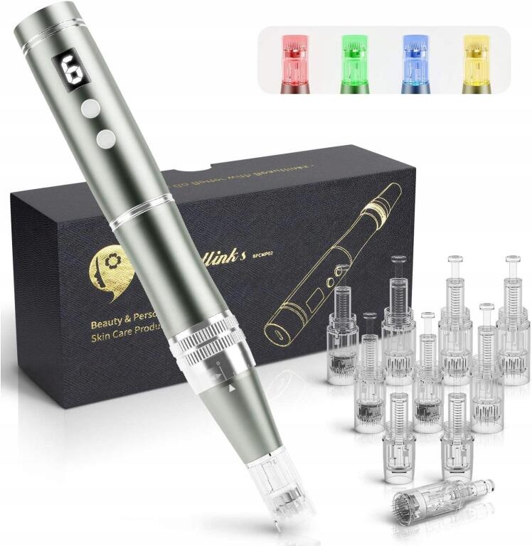 Pen długopis z mikroigłami naprawa skóry 0-2,5mm 7091 (1)