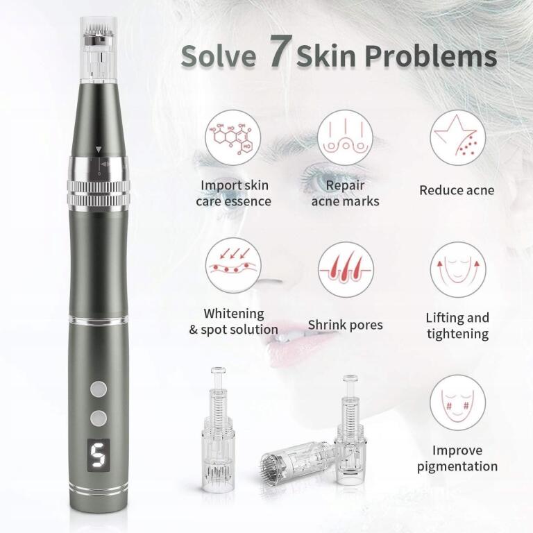 Pen długopis z mikroigłami naprawa skóry 0-2,5mm 7091 (3)
