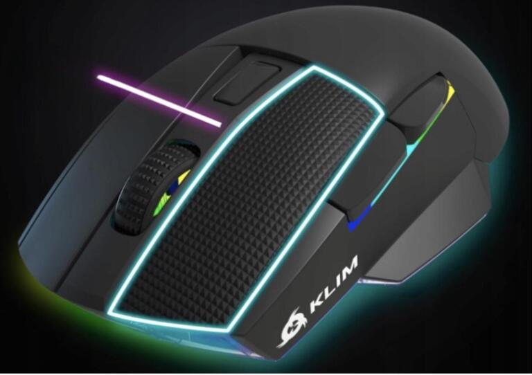KLIM Blaze X RGB - mysz gamingowa bezprzewodowa, 12 000 DPI, RGB 4959U (5)