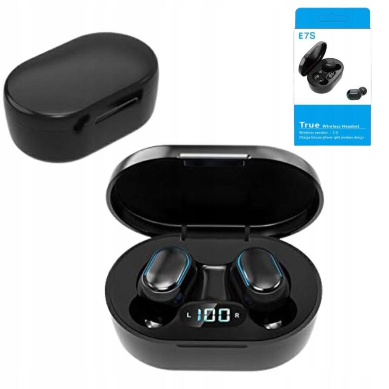 Bezprzewodowy zestaw słuchawkowy Bluetooth 5.0 Wireless E7S S012