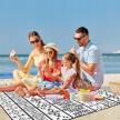 Świetny WODOSZCZELNY KOC PIKNIKOWY PLAŻOWY OGRODOWY 200 x 200 cm WARTO 2179 (9)