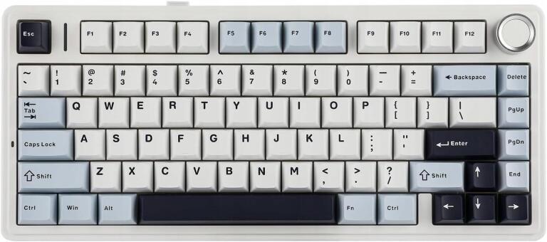 Klawiatura mechaniczna AULA F75 75% gamingowa Bluetooth/bezprzewodowa 8329