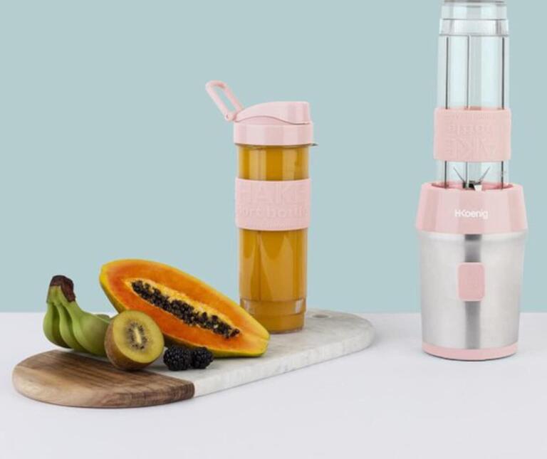 Blender kielichowy H.Koenig 300 W różowy 0205 (4)