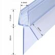 Uszczelka prysznicowa do kabin wanien 4/5/6mm przezroczysta 2x100cm 2761 (2)