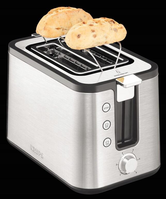 Toster Krups KH442D srebrny/szary 720 W 4911P (4)