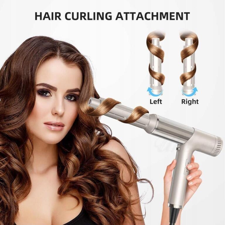 UKLISS Profesjonalna suszarka do włosów, Air Styler 5 w 1 5072S (2)