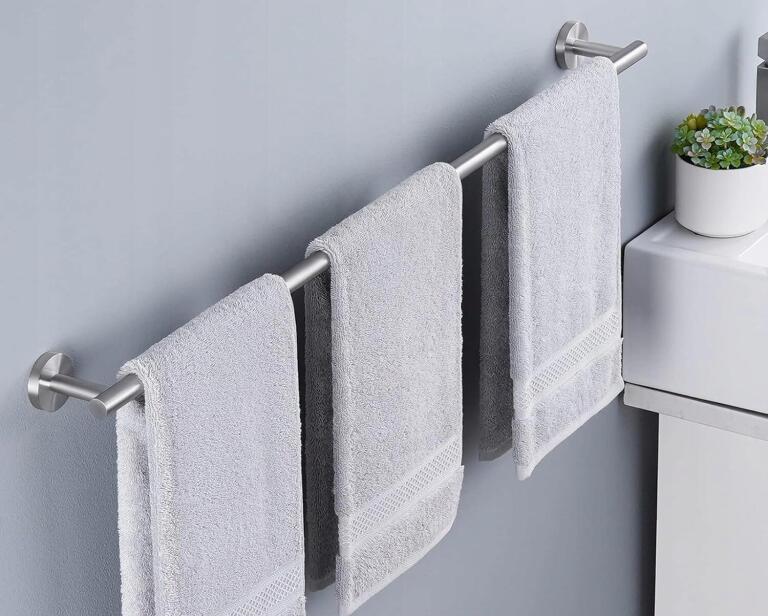 Uchwyt na ręczniki 90cm do łazienki KESHOME 3104 (2)