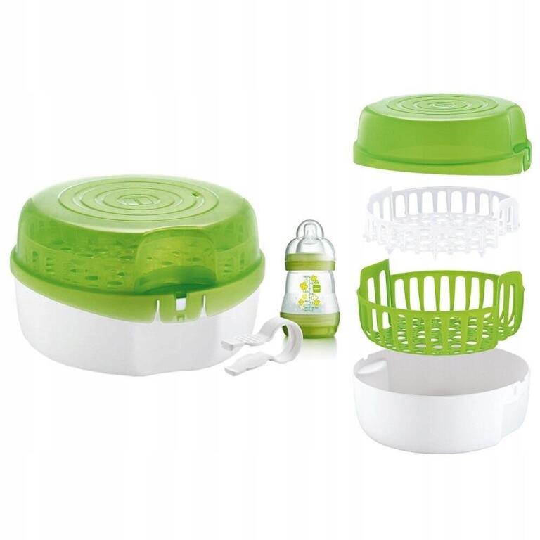 Sterylizator mikrofalowy Mam + Butelka GRATIS S064 (2)