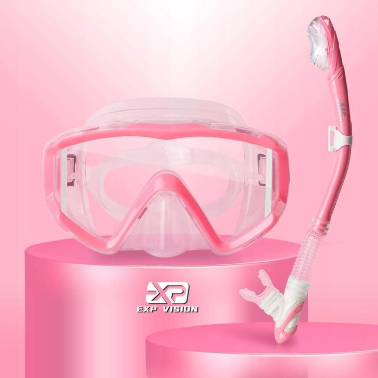 Exp Vision zestaw do snorkelingu, maska do nurkowania 8105 (1)