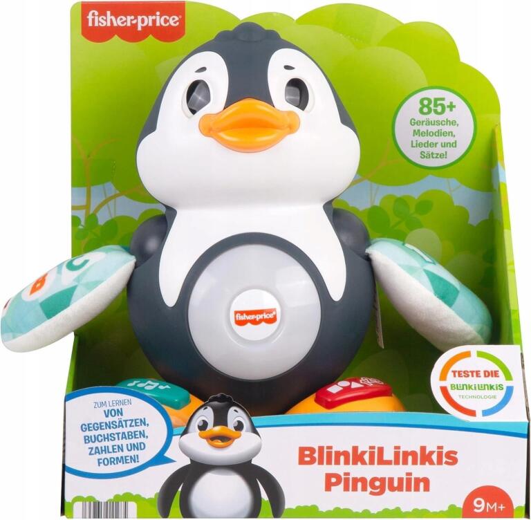 Fisher Price HCJ59 Pingwin Interaktywna Zabawka Edukacyjna ZOBACZ 1285U (2)