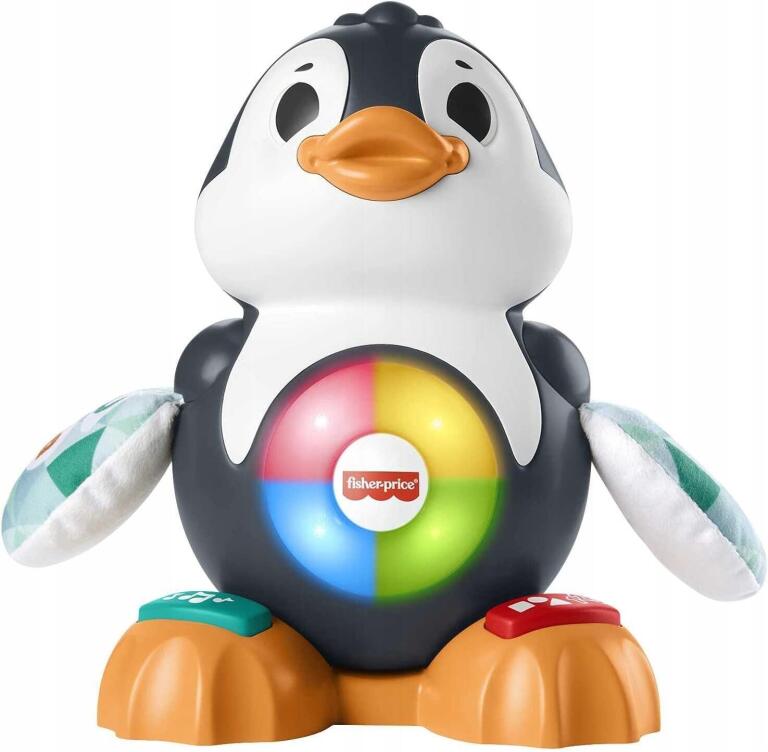 Fisher Price HCJ59 Pingwin Interaktywna Zabawka Edukacyjna ZOBACZ 1285U