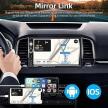 Radio samochodowe CAR PLAY ANDROID/iOS BT GPS 2-DIN PODOFO SH4AMPOD 1967 (2)