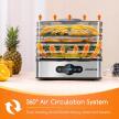 Suszarka spożywcza Aigostar Crispy 240 W 4507 (2)