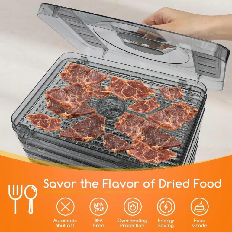 Suszarka spożywcza Aigostar Crispy 240 W 4507 (7)