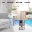 Osuszacz powietrza Dehumidifier 22,5 W 1.7 l szary 8638 (3)