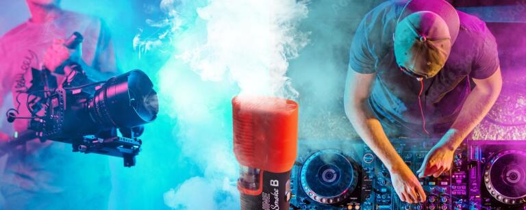 Wytwornica dymu Lensgo Smoke B 40W dymiarka podręczna 9904 (11)