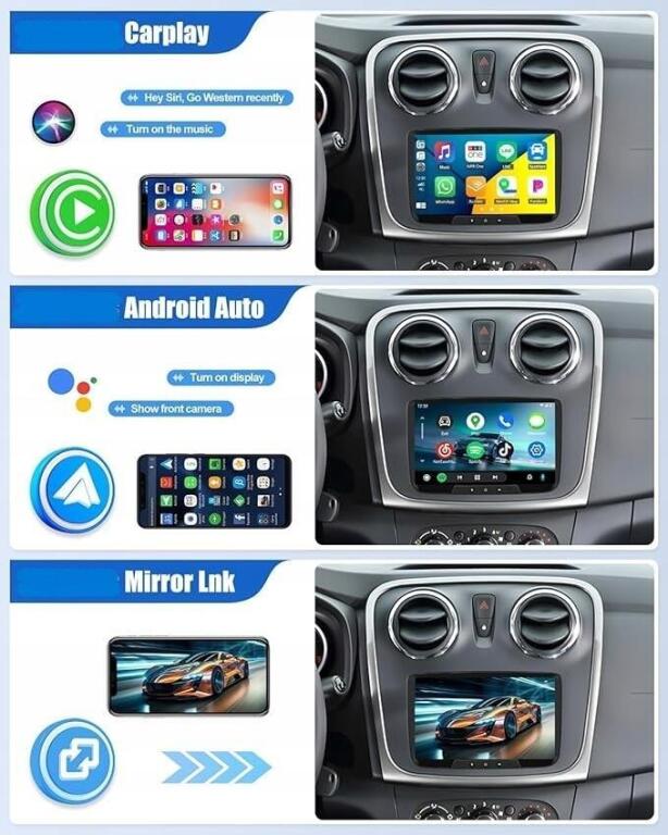 2G + 64G CAMECHO Android 13 radio samochodowe z kamerką cofania 4356 (2)