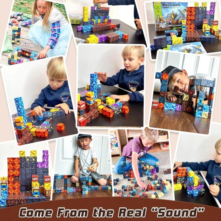 Toylogy Zestaw Magnetycznych Klocków Dla Dzieci 3-8 Lat 3162 (7)