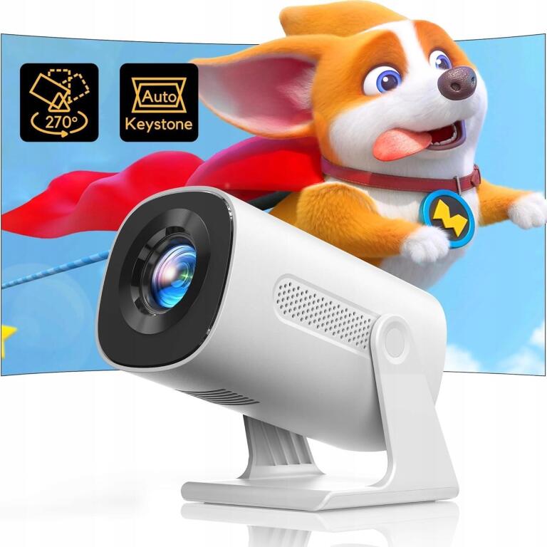 AKIYO Mini rzutnik, projektor Full HD 1080p, obsługuje Bluetooth 4172 (1)