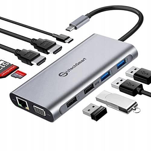 UtechSmart - Innowacyjny HUB USB 3.0 z niezawodnymi funkcjami 5094