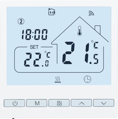 Inteligentny termostat Beok Tuya ścienny Wi-FiAlexa, Google TOL47WIFI 1985