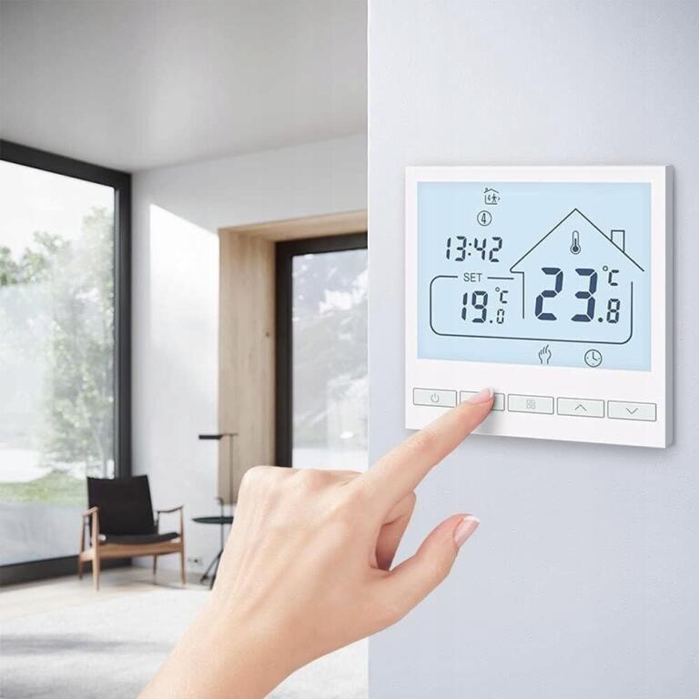 Inteligentny termostat Beok Tuya ścienny Wi-FiAlexa, Google TOL47WIFI 1985 (5)
